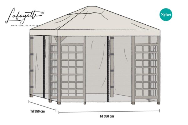 Mosquito net for Pavilion